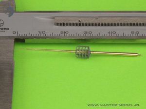 画像6: MASTER[SM-350-117]1/350 WWI オーストリア＝ハンガリー 戦艦SMSフィリブス・ウニティス マスト/ヤードセット(トランペッター用) (6)