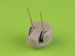 画像4: MASTER[SM-350-119]1/350 WWII イギリス 軽巡洋艦HMSナイアド 兵装セット 5.25インチ砲×10本/ポンポン砲×8本/ヴィッカース.050cal機銃×8本/ホチキス礼砲×1本(トランペッター用) (4)