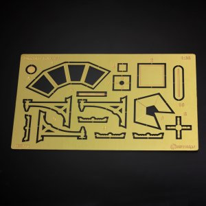 画像2: ミリョク[MIR002]1/72 壁掛け街灯 (2)