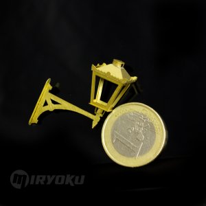 画像3: ミリョク[MIR003]1/35 壁掛け街灯 (3)