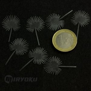 画像2: ミリョク[MIR006]ヤシ科の葉Ver.2 スモール (2)