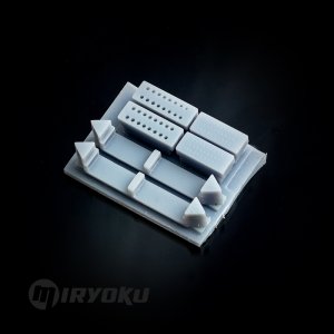 画像2: ミリョク[MIR011]1/48 シリア空軍MiG-23用フレアユニット (2)