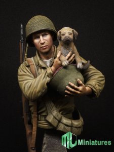 画像11: トリファクトリー[MJ09-013]1/9 WWII米 歩兵"セービング・ザ・ドッグ" (11)