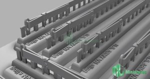 画像3: MJ Miniatures[MJEZ35013]1/35 ベトナム戦争 アメリカ陸軍小火器用スリングセットパート4 (3)