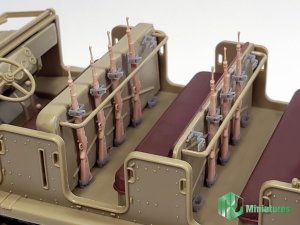 画像3: MJ Miniatures[MJEZ35031]1/35 WWII ドイツ軍 ハーフトラック用銃架セット (3)