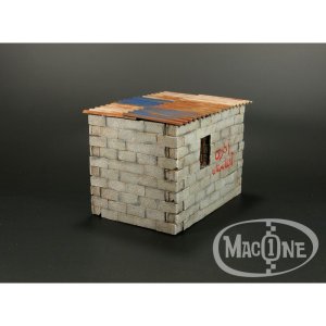 画像3: MacOne Models[MAC35115]1/35 コンクリートブロック製の小屋 (3)
