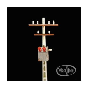画像2: MacOne Models[MAC35131]1/35 電柱(コンクリート製)&変圧器セット (2)