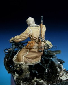 画像2: マンティス・ミニチュアズ[Man35029]独 バイク兵 WWII 東部戦線 (2)