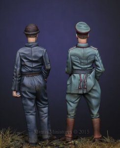 画像3: マンティス・ミニチュアズ[Man35074]1/35  WWI ドイツ将校&戦車兵(2体セット) (3)