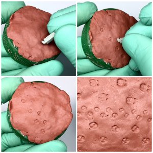 画像2: マンティス・ミニチュアズ[MAC25]1/35 ジオラマツール 動物の足跡スタンプツールセット (2)