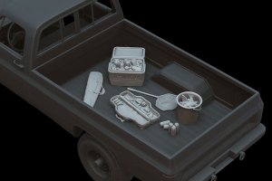 画像2: マンティス・ミニチュアズ[MAC63]1/35 現用 アウトドア/ハンティングセット (2)