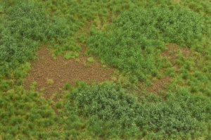 画像3: マルティン・ウエルベルク[WB-M004]マットタイプ(牧草地) 全高2mm~4.5mm 夏 パウダー付き 21cmx30cm (3)