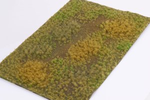 画像2: マルティン・ウエルベルク[WB-M010]マットタイプ(牧草地) 全高2mm~4.5mm 秋 パウダー付き 21cmx30cm (2)