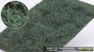 画像1: マルティン・ウエルベルク[WB-SFS]茂みF 草むらタイプ 全高15mm セージグリーン (1)