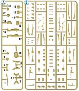 画像3: マスターボックス[MSB35227]1/35 WW.II ドイツ軍兵士1939〜1941年w/アクセサリー (3)