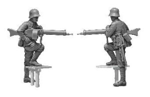画像3: マスターボックス[MSB35256]1/35 WWI ドイツ歩兵 攻撃前 "アハトゥンク・パンツァー！" (3)