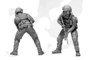 画像2: マスターボックス[MSB24089]1/24 ロシア・ウクライナ戦争シリーズ：ウクライナ特殊作戦部隊 隊員ズミイヌイ島(蛇島)の解放2022年6月30日 (2)