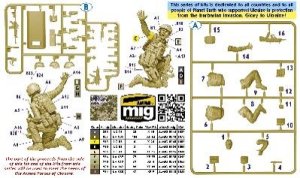 画像3: マスターボックス[MSB24090]1/24 ロシア・ウクライナ戦争シリーズ：ウクライナ特殊作戦部隊 隊員ロシア連邦ベルゴロド州における作戦2025年3月 (3)