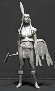 画像3: マスターボックス[MB24019]1/24 サンダースピリット・ウエスタン風インデアンガールスタイル (3)