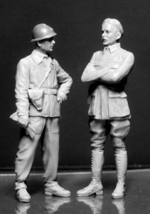 画像3: マスターボックス[MB35134]第一次大戦タンククルー6体・独仏英各2体 (3)