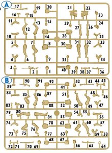 画像3: マスターボックス[MSB35164]1/35 英戦車兵+米降下兵7体+子供を抱いた女性・フランス1944 (3)