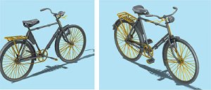 画像2: マスターボックス[MB35176]1/35 欧州民間男性１体+自転車WW-II-エッチングパーツ (2)