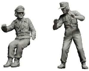 画像3: マスターボックス[MB35201]1/35 ドイツ戦車兵1944-1945 (3)