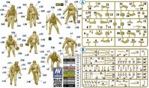 画像2: マスターボックス[MSB35220]1/35 WW.II ドイツ軍 機関銃チーム  1944年秋〜冬 (2)