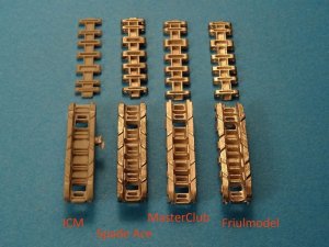 画像4: Master Club[MTL-35095]1/35 WWII独 ティーガーII用履帯(中期) Gg 26/800/300(金属製) (4)