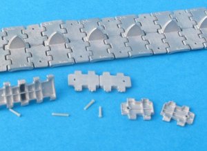 画像3: Master Club[MTL-35024]T-34 M1943 500mm スプリットタイプ 可動履帯(金属製) (3)