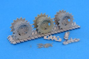 画像2: Master Club[MTL-35203]1/35 メルカバMk.III連結可動履帯(金属製) (2)