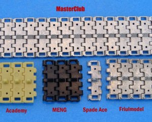 画像11: Master Club[MTL-35204]1/35 メルカバMk.IV連結可動履帯(金属製) (11)