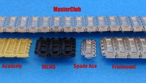 画像9: Master Club[MTL-35204]1/35 メルカバMk.IV連結可動履帯(金属製) (9)