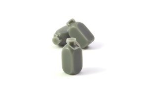 画像2: マソモデル[MH35008]WWII ドイツ軍水容器(5リットル)(3個入り) (2)