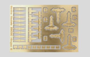画像6: マソモデル[MH35030]木製扉ヒンジセットB (6)