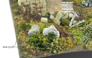 画像3: マソモデル[MH35038]植物/雑草セットD (3)