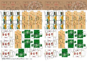 画像2: マソモデル[MH35064]1/35 段ボール箱セット(ビール) (2)