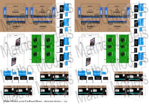 画像2: マソモデル[MH35065]1/35 段ボール箱セット(電化製品) (2)
