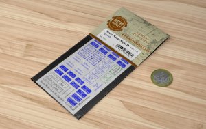 画像3: マソモデル[MH35126]1/35 ジオラマ素材 通り名標識デカールセットD スペイン語 (3)