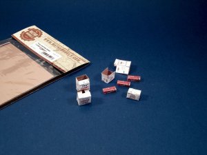 画像6: マソモデル[MH35013]現用 ミネラルウォーター/清涼飲料水 段ボール箱セット (6)