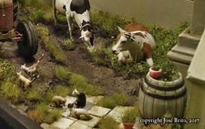 画像5: マソモデル[MH35047] 1/35 ネコ(5点)(3Dプリント)【メーカー絶版】 (5)