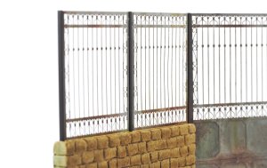 画像3: マソモデル[MH35059]1/35 鉄柵セットB (3)