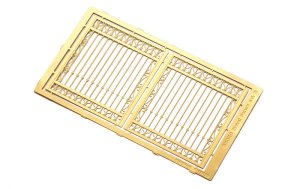 画像2: マソモデル[MH35059]1/35 鉄柵セットB (2)