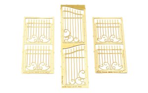 画像7: マソモデル[MH35086]1/35鉄柵セットAビックセット (7)