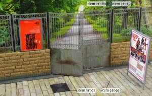 画像5: マソモデル[MH35103]1/35 ジオラマ素材 ムービーポスターB 1950年代〜1960年代 (5)