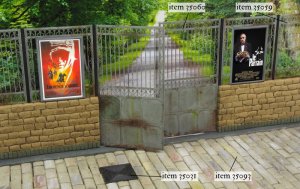 画像3: マソモデル[MH35113]1/35 ジオラマ素材 フランス映画ポスター 1940年代〜1970年代 (3)