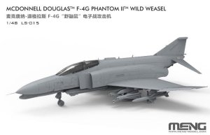 画像4: モンモデル[MENLS-015]1/48 F-4G ファントムII 「ワイルド・ウィーゼル」 電子戦攻撃機 (4)
