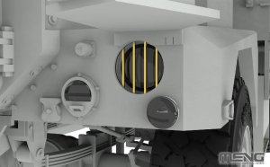 画像9: モンモデル[MENSS-012]1/35 イギリス マスティフ2 6x6装輪 防護警備車両 (9)