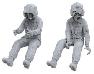 画像3: モンモデル[MENQS-005s]1/35 AH-64D サラフ 戦闘ヘリコプター　(イスラエル空軍) レジンフィギュア2体付 特別版 (3)