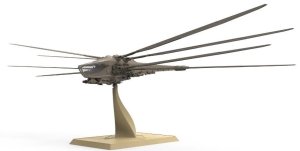 画像2: モンモデル[MENDS-007]1/72 オーニソプター(アトレイデス家) (2)